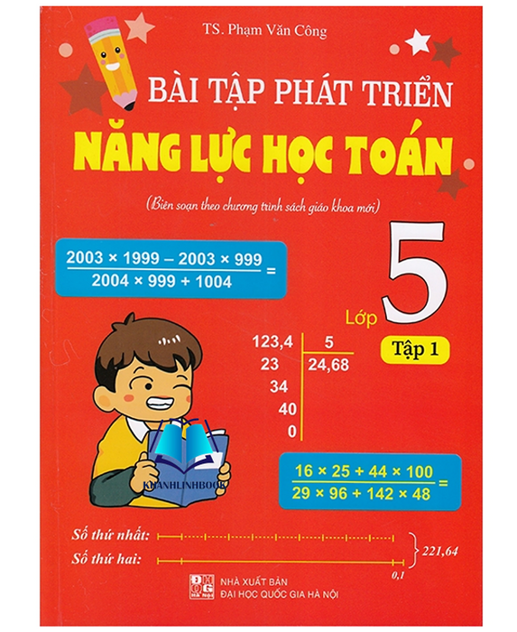 Sách - Bài Tập Phát Triển Năng Lực Học Toán 5 Tập 1 (Biên Soạn Theo Chương Trình Sgk Mới)