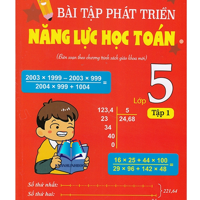 Sách - Bài Tập Phát Triển Năng Lực Học Toán 5 Tập 1 (Biên Soạn Theo Chương Trình Sgk Mới)