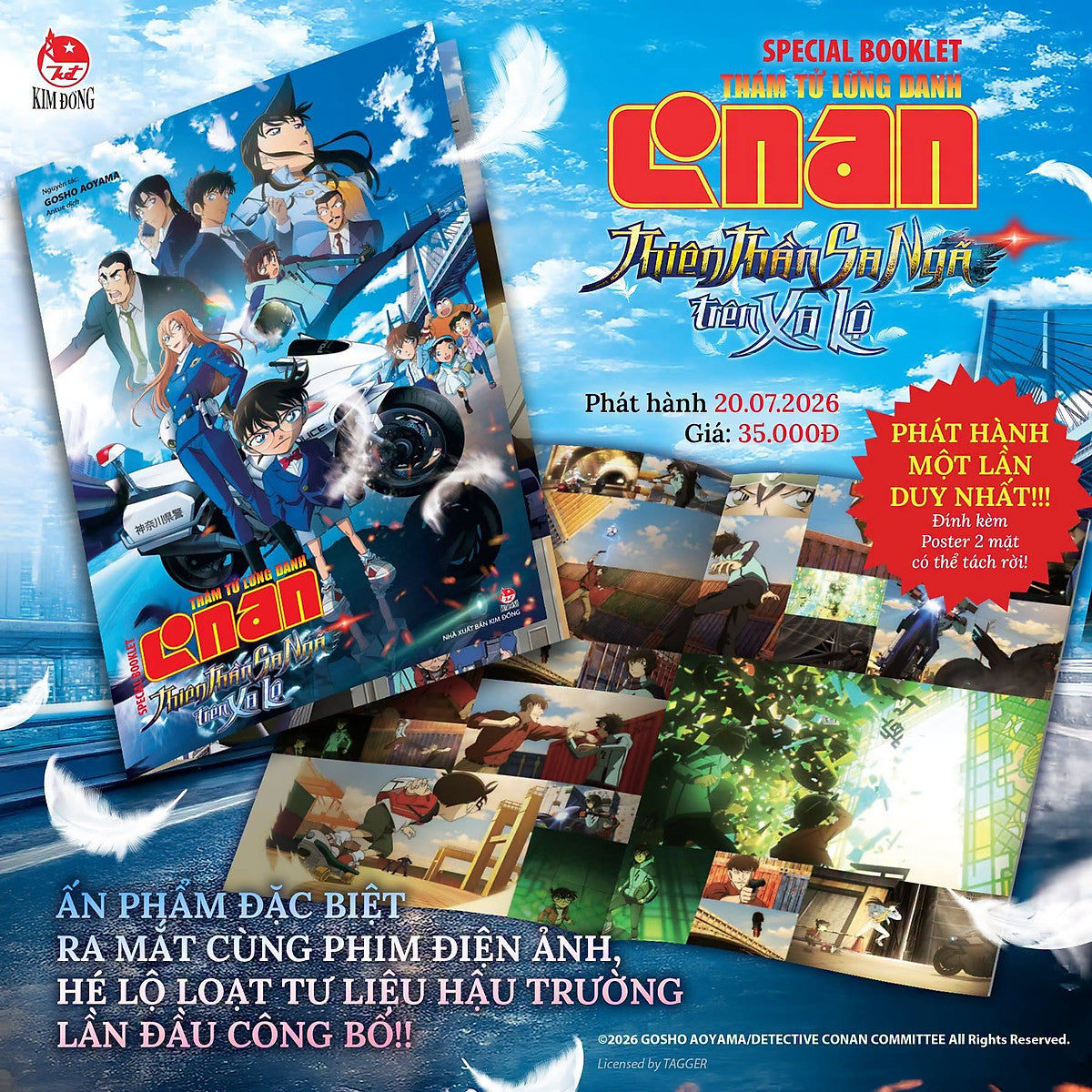 Truyện Tranh Thám Tử Lừng Danh Conan: Thiên Thần Sa Ngã Trên Xa Lộ (Chang Book)