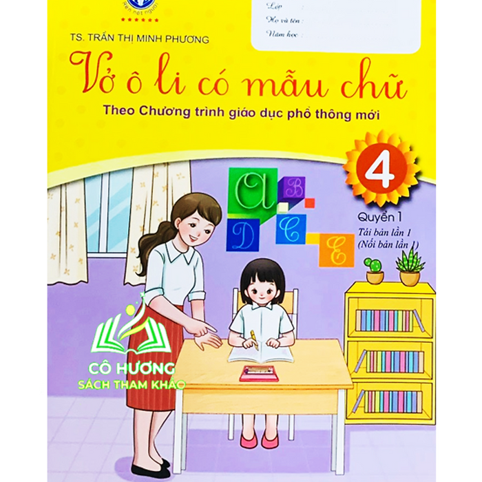 Sách - Vở Ô Li Có Mẫu Chữ 4 - Quyển 1 (Bt)