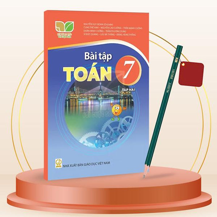 Sách - Bài Tập Toán 7 - Tập 2 (Kết Nối) (Chuẩn) - Kèm Bút Chì 2B Deli 33312-2B
