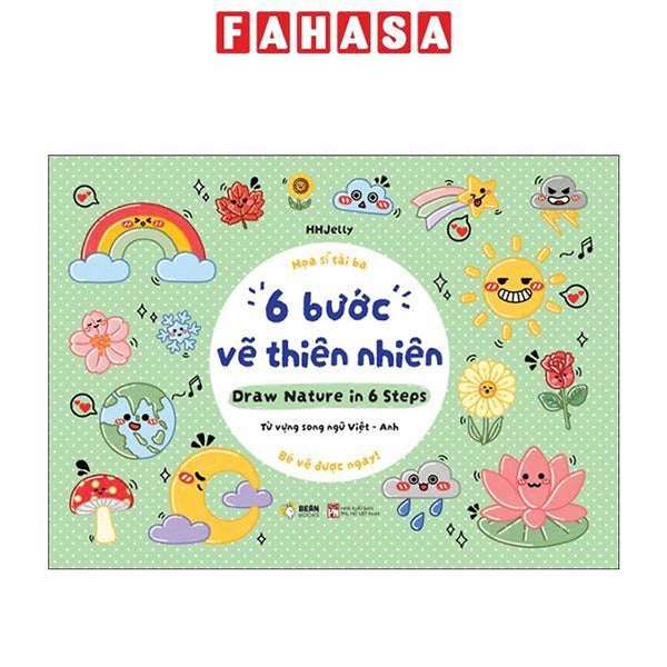 Sách - Họa Sĩ Tài Ba - 6 Bước Vẽ Thiên Nhiên