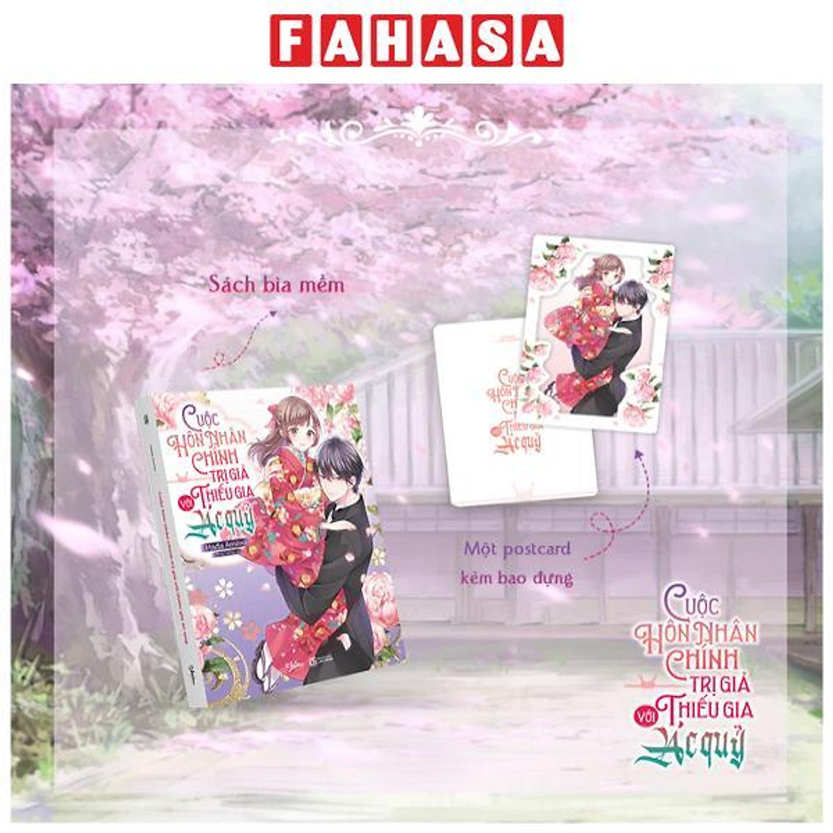 Sách - Cuộc Hôn Nhân Chính Trị Giả Với Thiếu Gia Ác Quỷ - Tặng Kèm Postcard Cán Mờ Và Bao Đựng