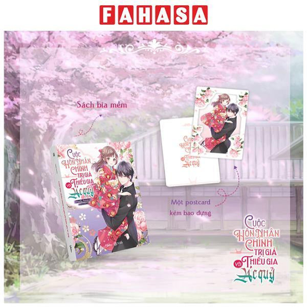 Sách - Cuộc Hôn Nhân Chính Trị Giả Với Thiếu Gia Ác Quỷ - Tặng Kèm Postcard Cán Mờ Và Bao Đựng