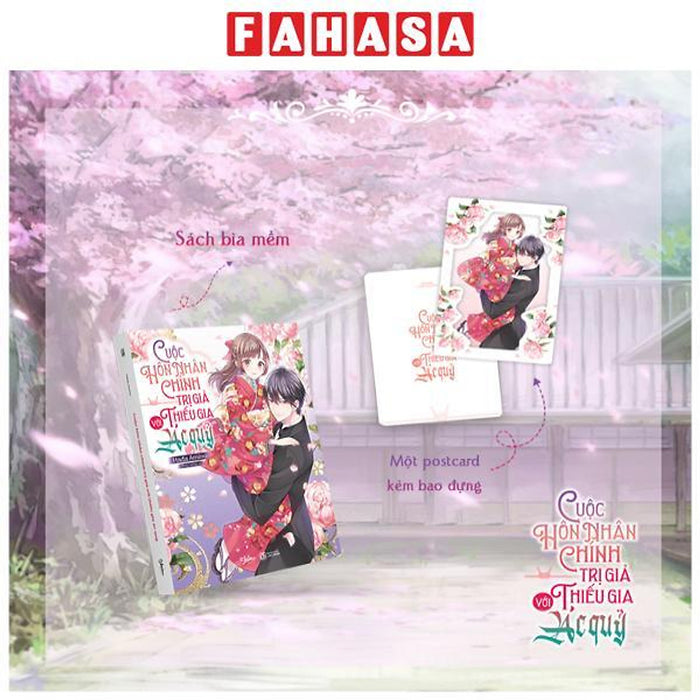 Sách - Cuộc Hôn Nhân Chính Trị Giả Với Thiếu Gia Ác Quỷ - Tặng Kèm Postcard Cán Mờ Và Bao Đựng