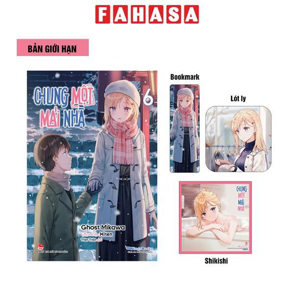 Sách - Chung Một Mái Nhà - Tập 6 - Bản Giới Hạn - Tặng Kèm Bookmark + Lót Ly + Shikishi