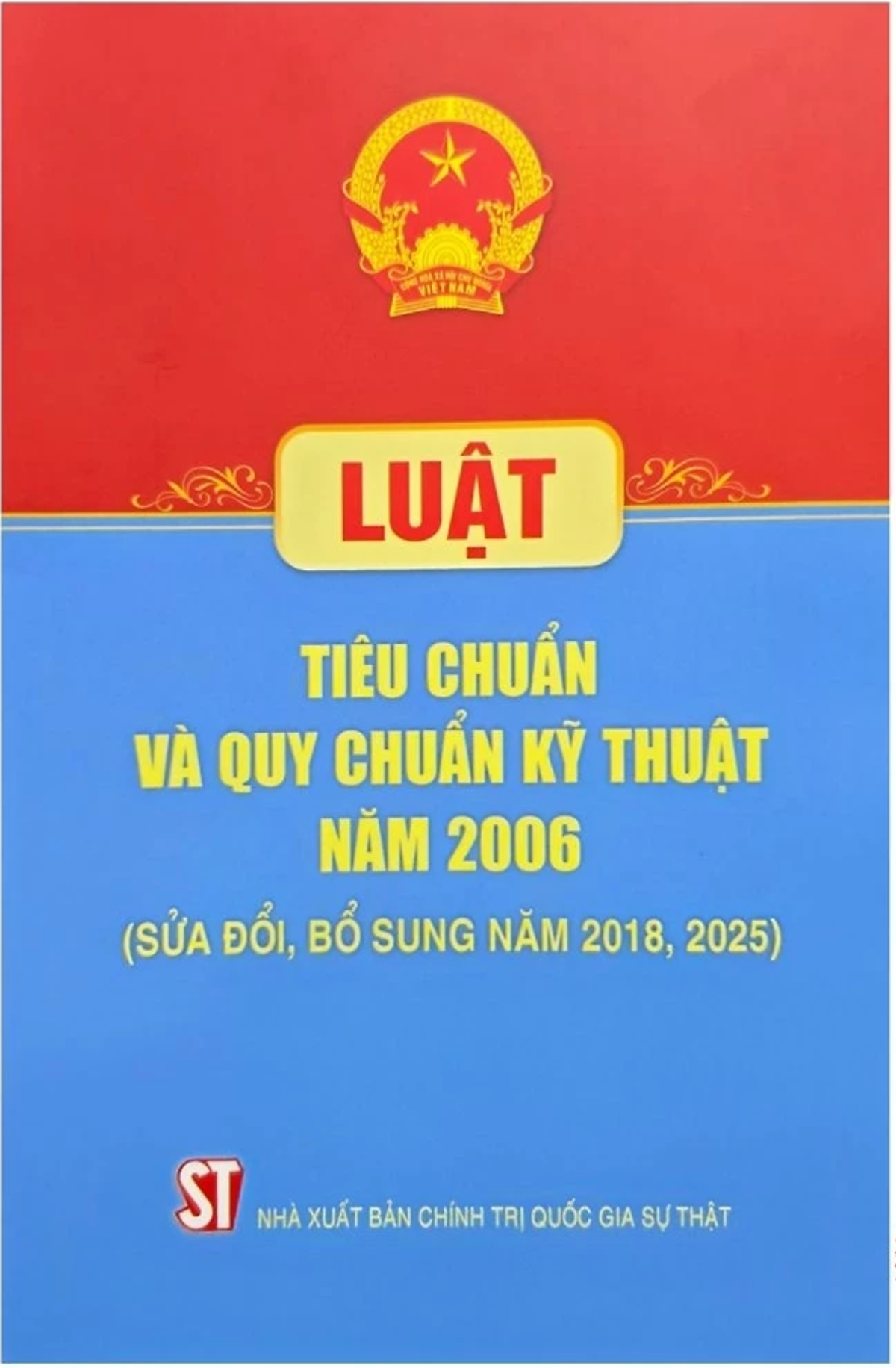 Sách Luật Tiêu Chuẩn Và Quy Chuẩn Kỹ Thuật 2025