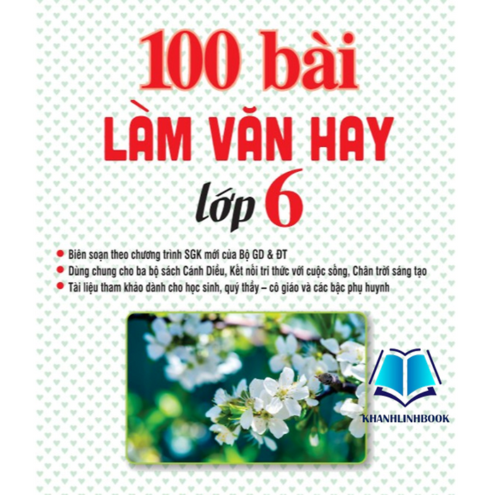 Sách 100 Bài Làm Văn Hay Lớp 6