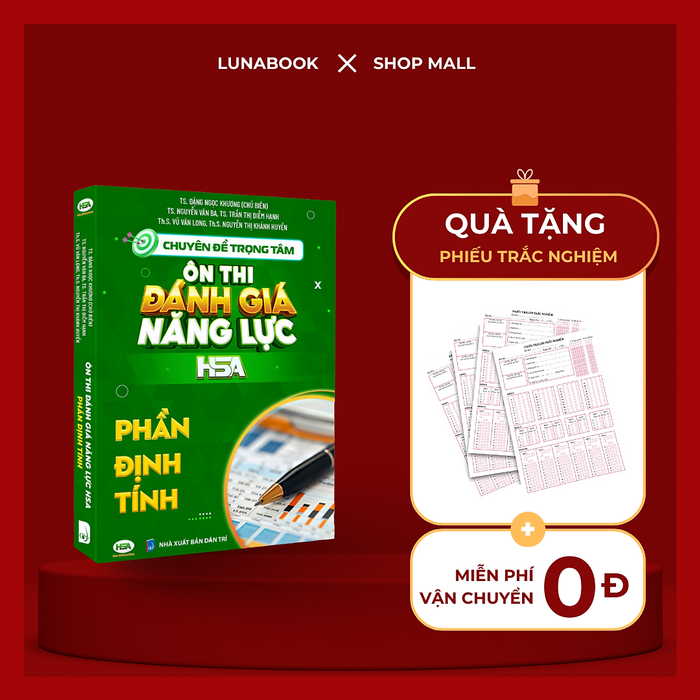 Sách - Chuyên Đề Trọng Tâm Ôn Thi Đgnl Hsa (Phần Định Tính)