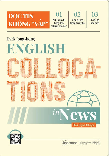 English Collocations In News - Đọc Tin Không Vấp - Park Jong-Hong (Bìa Mềm)