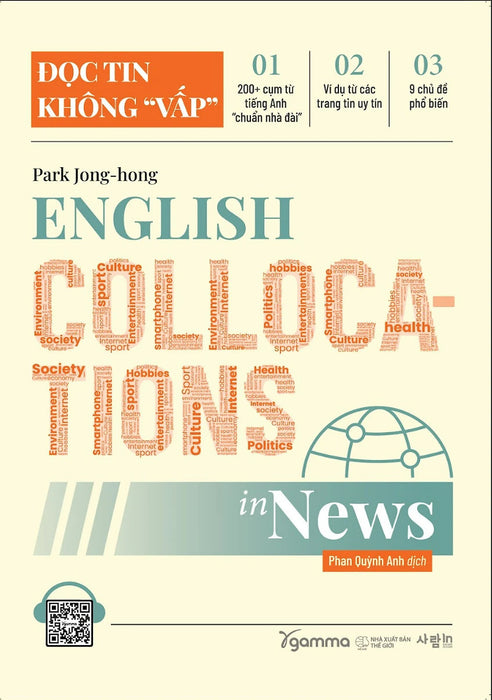 English Collocations In News - Đọc Tin Không Vấp - Park Jong-Hong (Bìa Mềm)