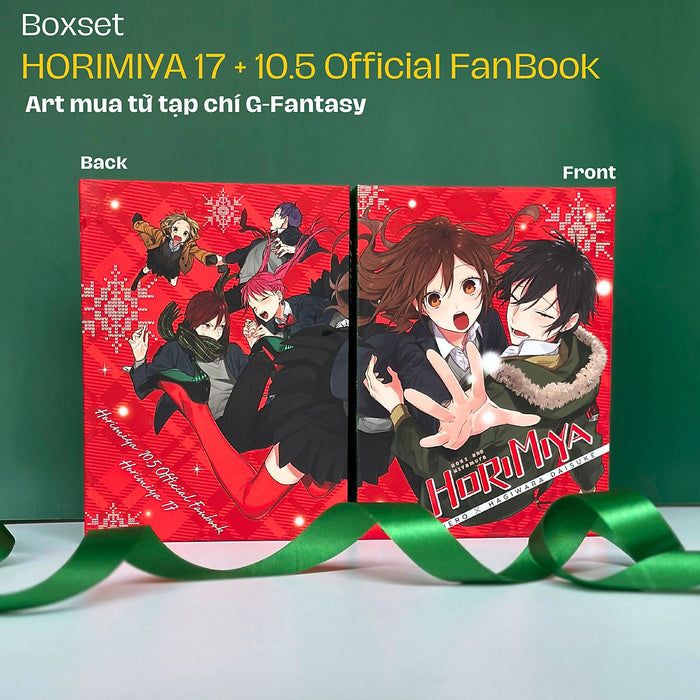 Truyện Tranh {Bản Sưu Tầm} Horimiya 17 & 10.5 Official Fanbook + Horimiya Memorial Book Page.100