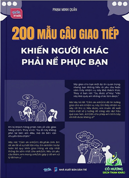Sách - 200 Mẫu Câu Giao Tiếp Khiến Người Khác Phải Nể Phục Bạn