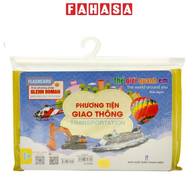 Sách - Flash Card Glenn Doman - Thế Giới Quanh Em - Phương Tiện Giao Thông