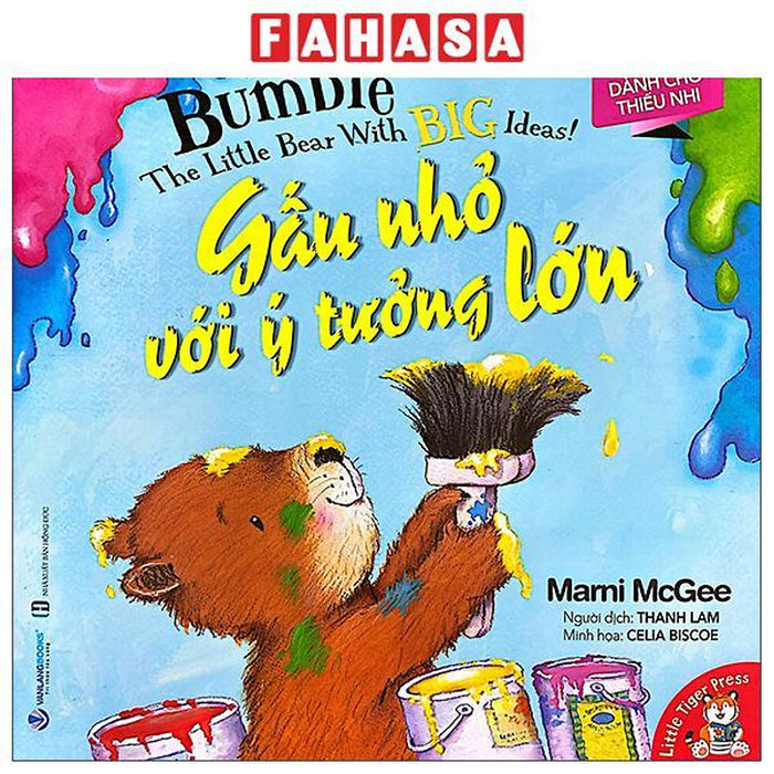 Sách - Gấu Nhỏ Với Ý Tưởng Lớn - Bumble The Little Bear With Big Ideas!