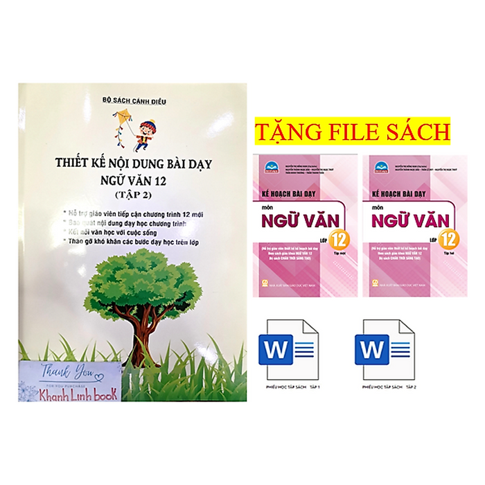 Sách - Thiết Kế Nội Dung Bài Dạy Ngữ Văn 12 - Tập 2 ( Bộ Cánh Diều )