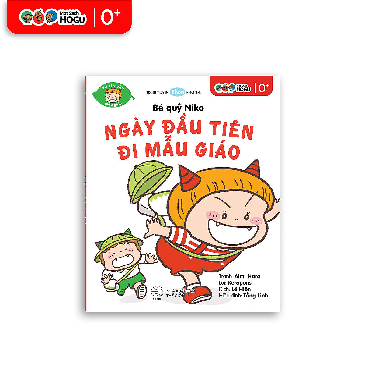 Truyện Ehon Bé 1-2-3 Tuổi - Bé Quỷ Niko Ngày Đầu Tiên Đi Mẫu Giáo