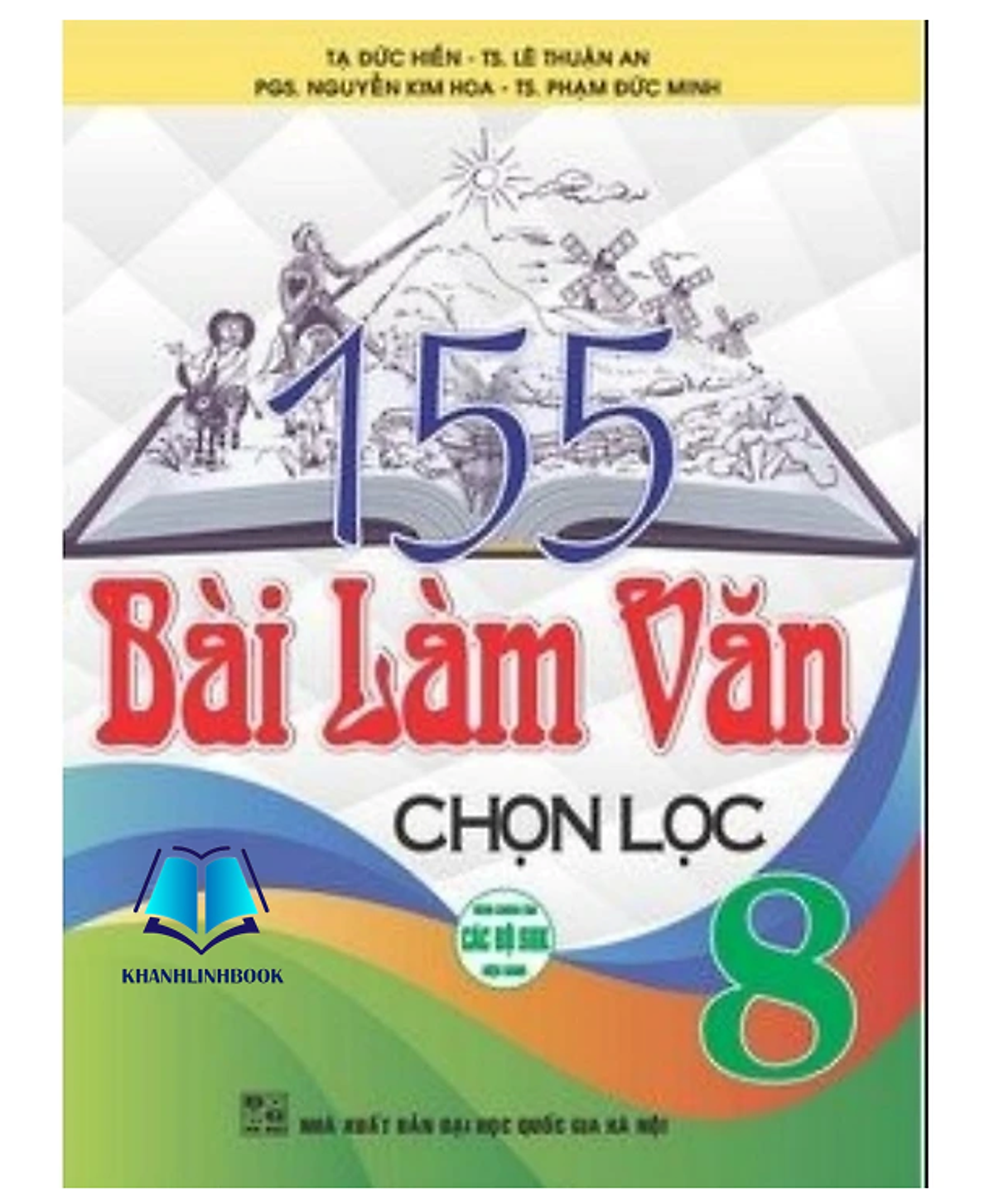 Sách - 155 Bài Làm Văn Chọn Lọc 8 (Dùng Chung Cho Các Bộ Sgk Hiện Hành) (Ha)