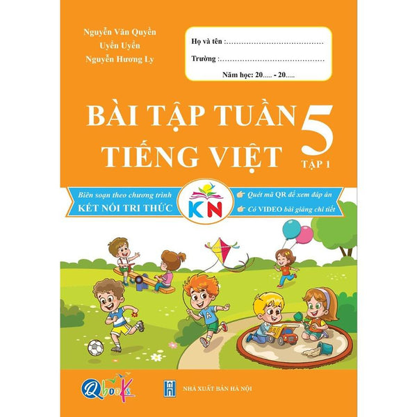 Bài Tập Hằng Ngày Tiếng Việt 5 - Tập 1 - Kết Nối Tri Thức Với Cuộc Sống - Bản Quyền