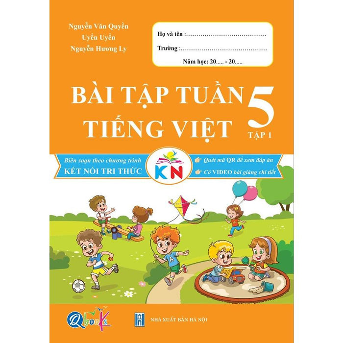 Bài Tập Hằng Ngày Tiếng Việt 5 - Tập 1 - Kết Nối Tri Thức Với Cuộc Sống - Bản Quyền