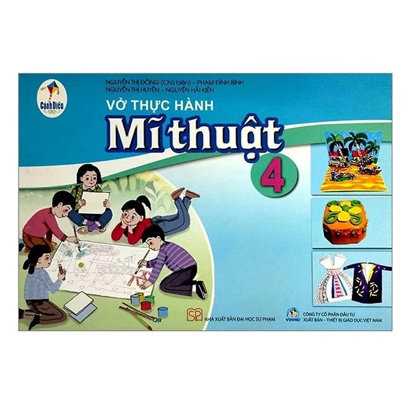 Sách - Vở Thực Hành Mĩ Thuật 4 - Cánh Diều