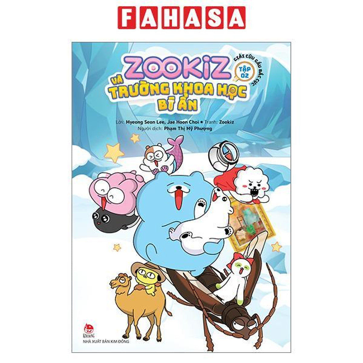 Sách - Zookiz Và Trường Khoa Học Bí Ẩn - Tập 2 - Giải Cứu Gấu Bắc Cực