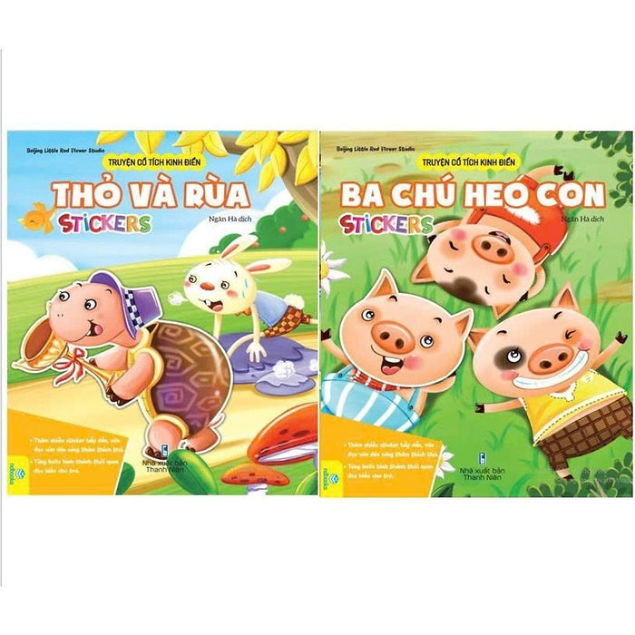 Sách - Stickers Truyện Cổ Tích Kinh Điển - Ndbooks