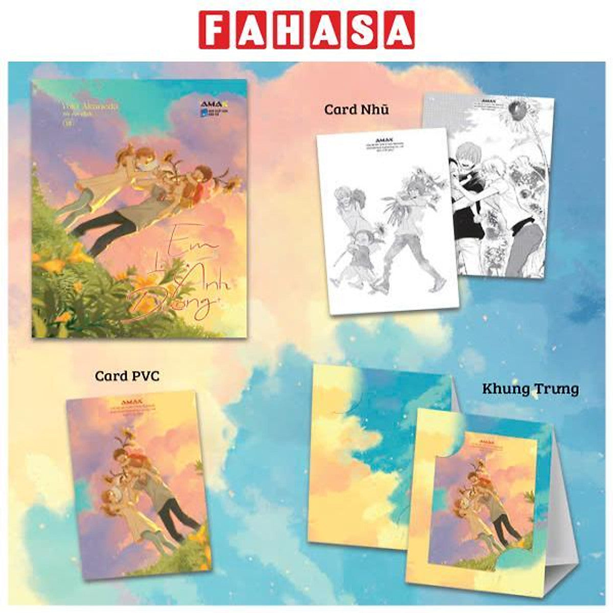 Sách - Em Là Ánh Dương - Tặng Kèm Pvc Card + Card Nhũ Ánh Trai Hai Mặt + Khung Trưng Bày