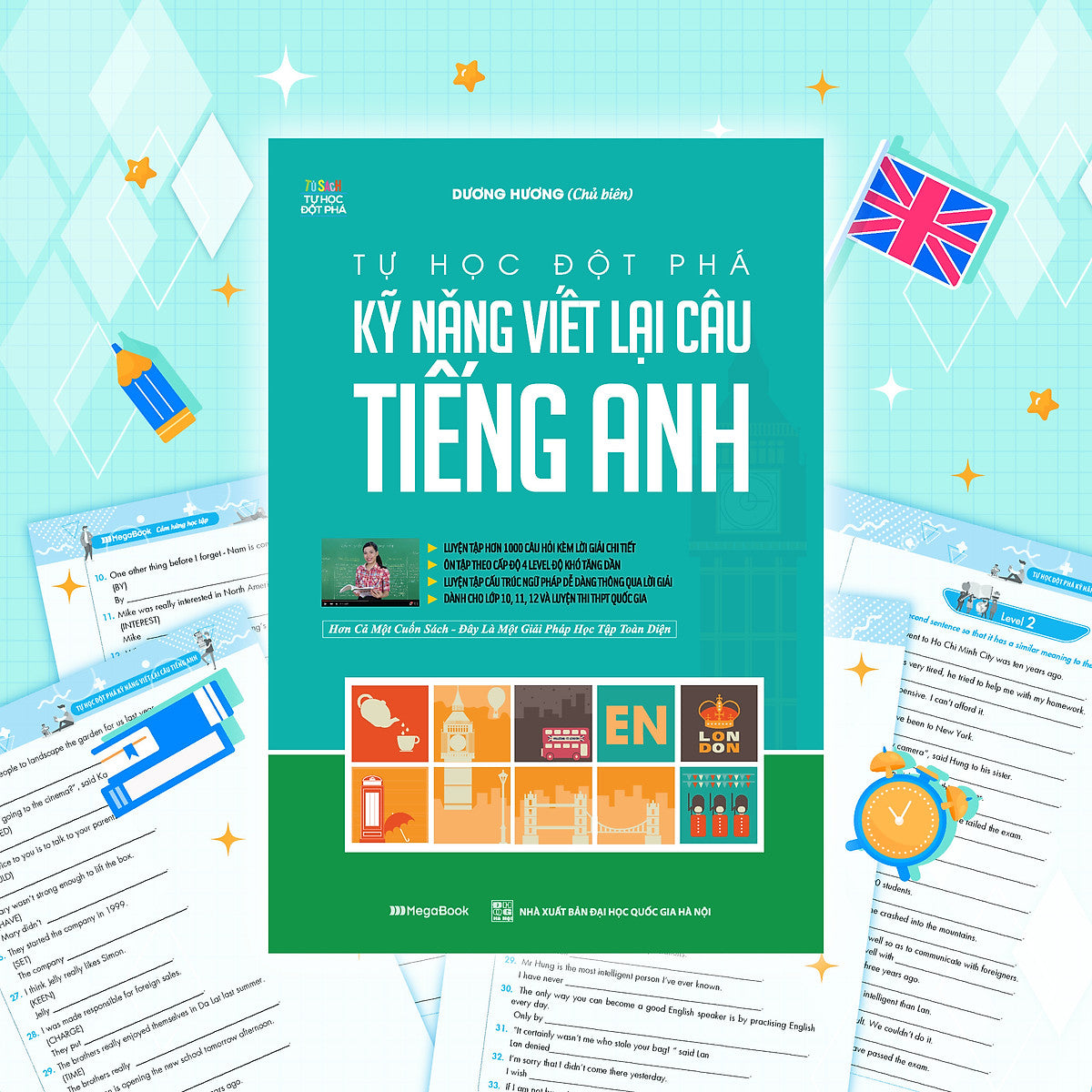 Sách Tự Học Đột Phá - Kĩ Năng Viết Lại Câu Tiếng Anh