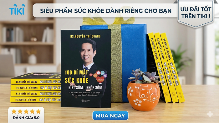 100 Bí Mật Sức Khỏe Biết Sớm - Khỏe Sớm - Bs. Nguyễn Trí Quang - Alpha Books