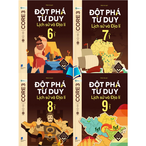 Sách - Đột Phá Tư Duy Lịch Sử Và Địa Lí 6 7 8 9 - Tập 1 (Dùng Chung Cho Các Bộ Sgk)