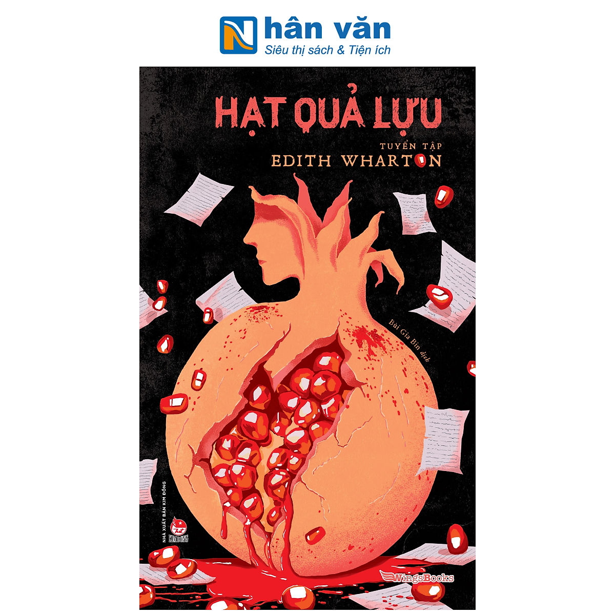 Sách - Hạt Quả Lựu - Tuyển Tập Edith Wharton
