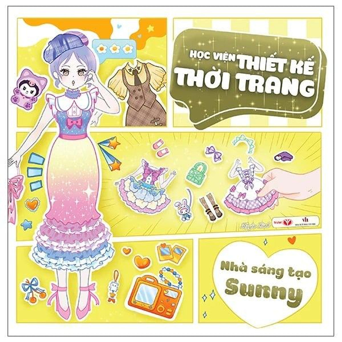 Sách Học Viện Thiết Kế Thời Trang - Nhà Sáng Tạo Sunny