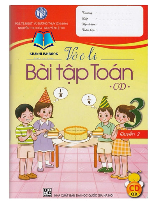 Sách - Vở Ô Li Bài Tập Toán 3 Quyển 1 (Cánh Diều)