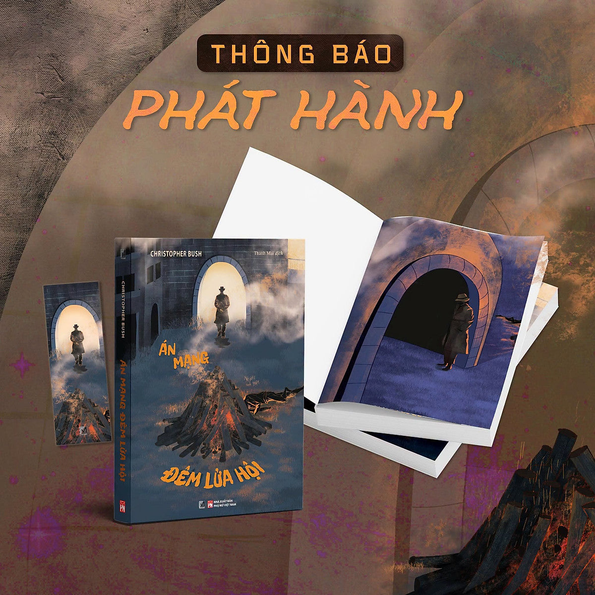 Án Mạng Đêm Lửa Hội - Christopher Bush - Thanh Mai Dịch - Phúc Minh - Nxb Phụ Nữ Việt Nam