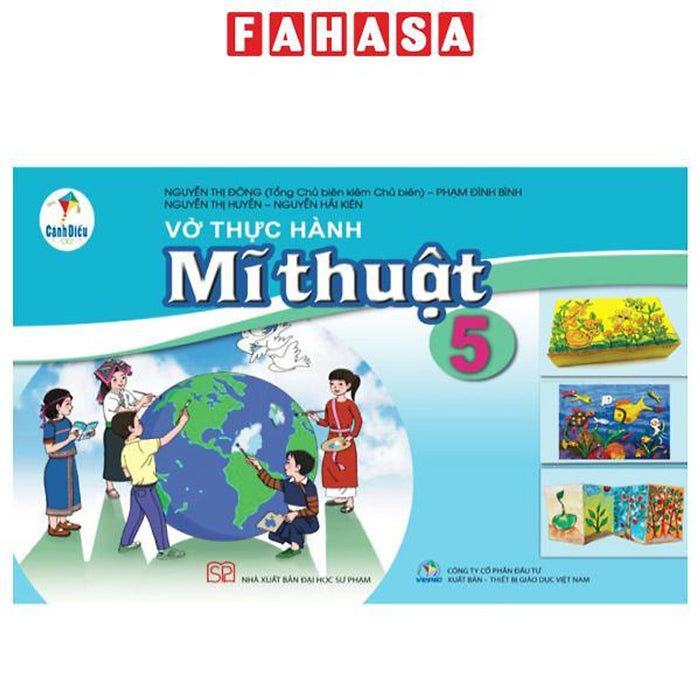 Sách - Vở Thực Hành Mĩ Thuật 5 (Cánh Diều) (2025)