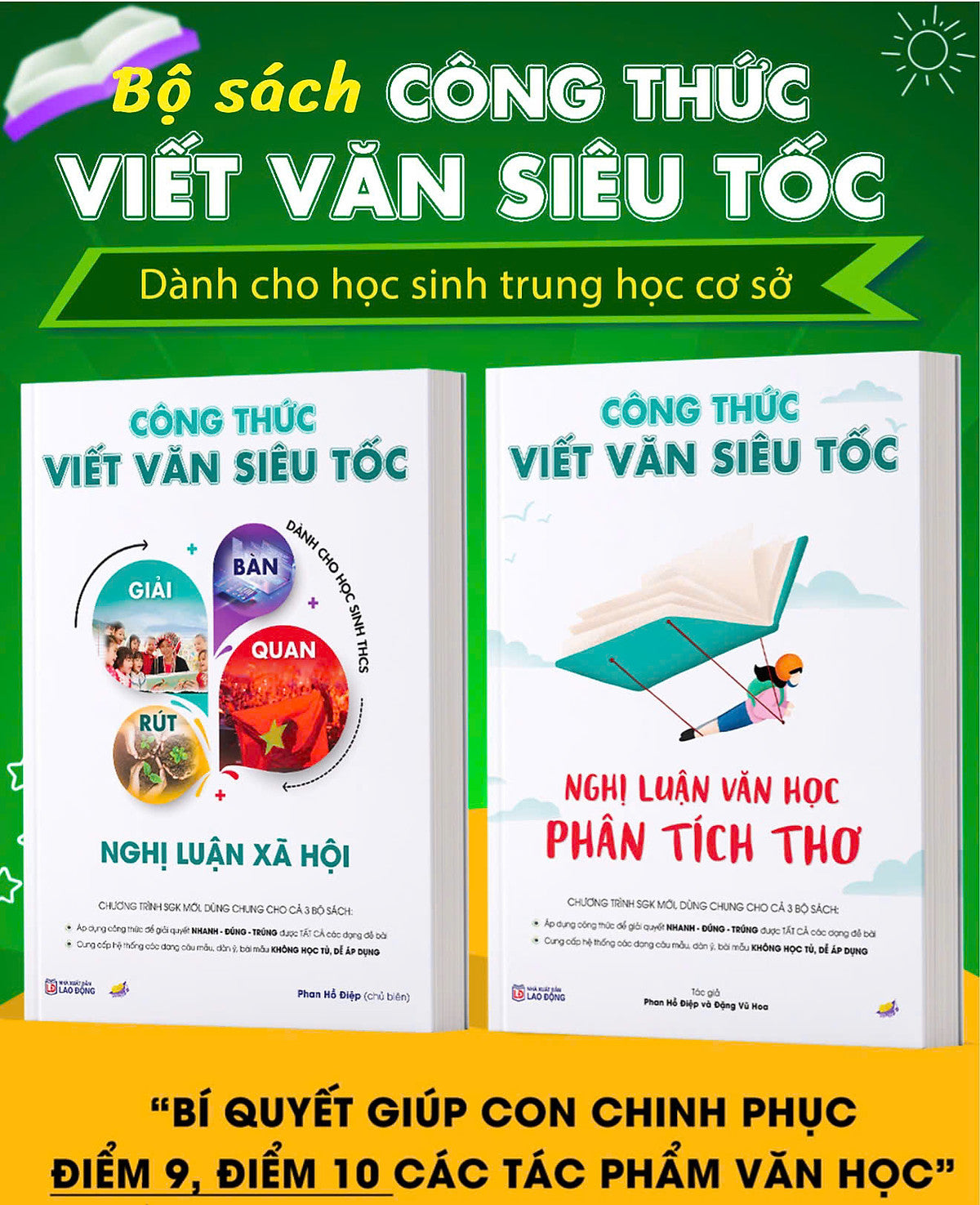 Bộ Công Thức Viết Văn Siêu Tốc Cho Học Sinh Thcs ( Phan Hồ Điệp - Đậu Ngọt)
