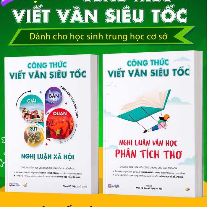 Bộ Công Thức Viết Văn Siêu Tốc Cho Học Sinh Thcs ( Phan Hồ Điệp - Đậu Ngọt)
