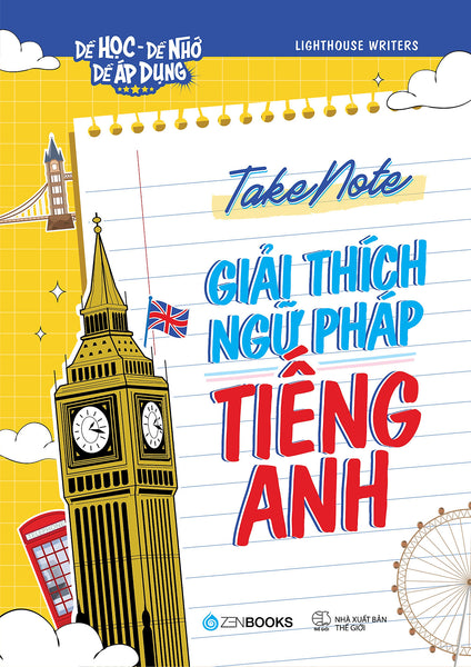 Takenote Giải Thích Ngữ Pháp Tiếng Anh