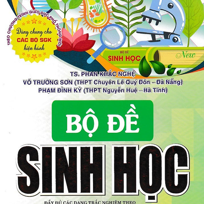 Bộ Đề Sinh Học Cấu Trúc Đề Thi Năm 2025 (Dùng Chung Cho Các Bộ Sgk)