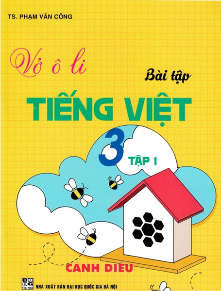 Sách-Vở Ô Li Bài Tập Tiếng Việt 3 - Tập 1 (Bám Sát Sgk Cánh Diều)