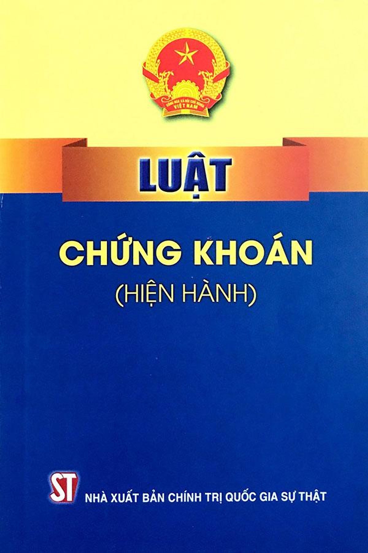 Sách Luật Chứng Khoán (Hiện Hành)