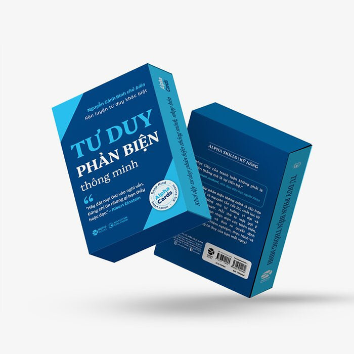 Flashcard Tư Duy Phản Biện - Rèn Luyện Tư Duy Khác Biệt Và Logic