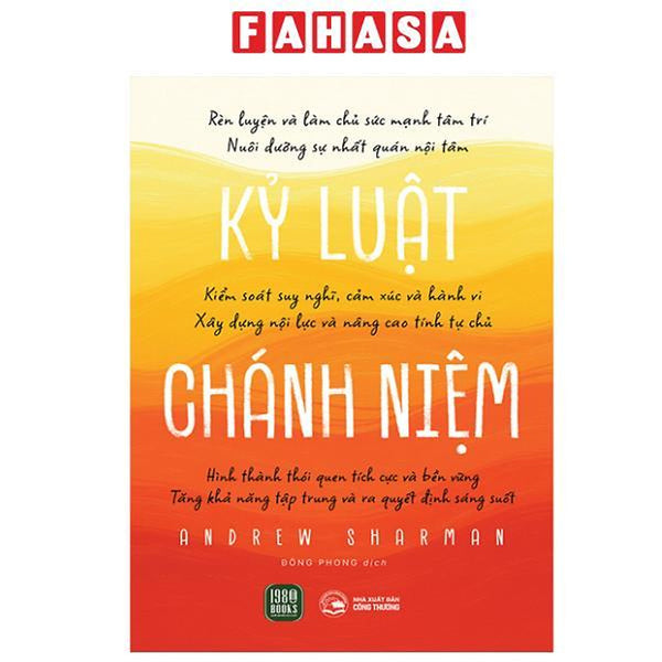 Sách - Kỷ Luật Chánh Niệm