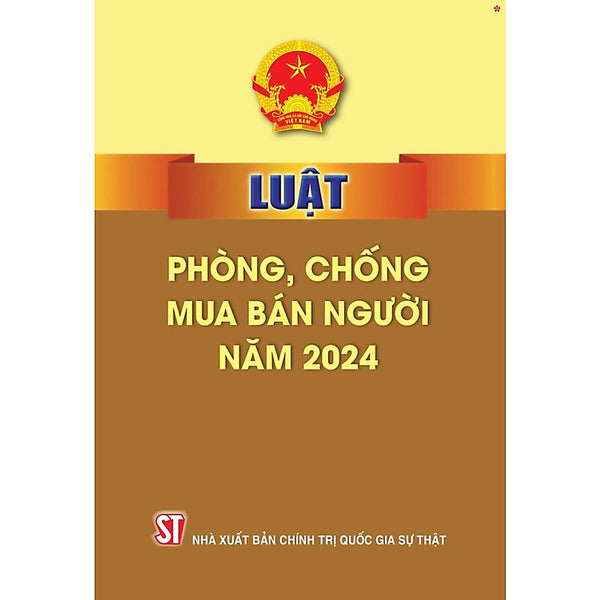 Sách Luật Phòng Chống Mua Bán Người 2024