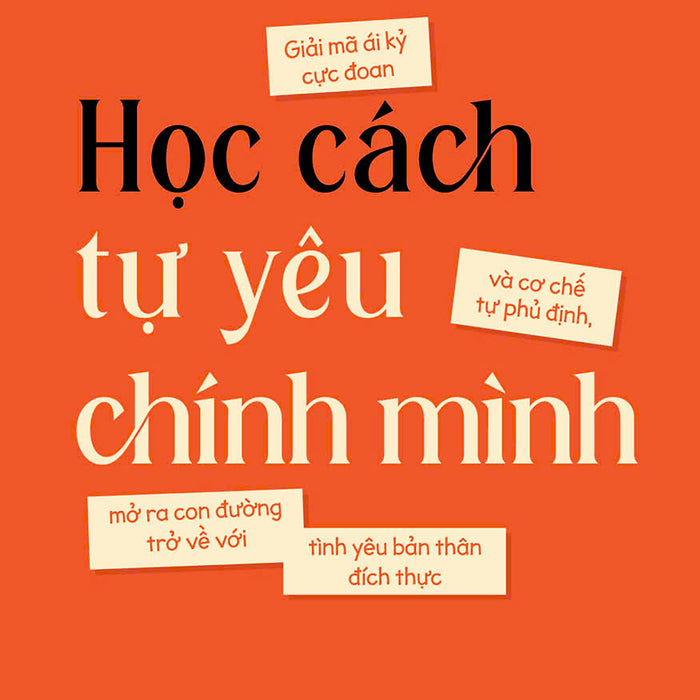 Học Cách Tự Yêu Chính Mình - Tamaki Saito - Thu Phương Dịch  - 1980 Books