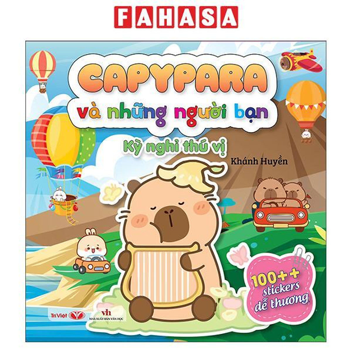 Sách - Capybara Và Những Người Bạn - Kỳ Nghỉ Thú Vị