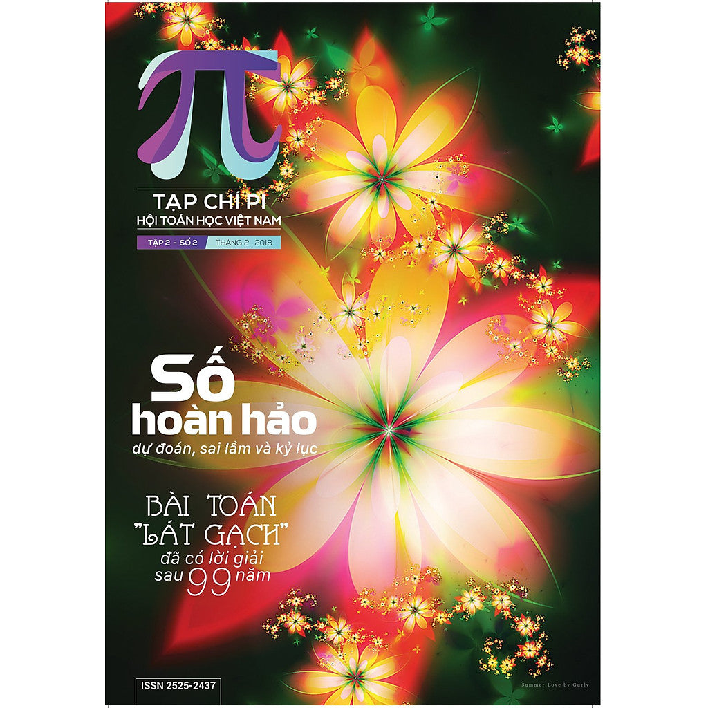 Tạp chí Pi - Hội Toán học Việt Nam/Trọn bộ 12 số năm 2018