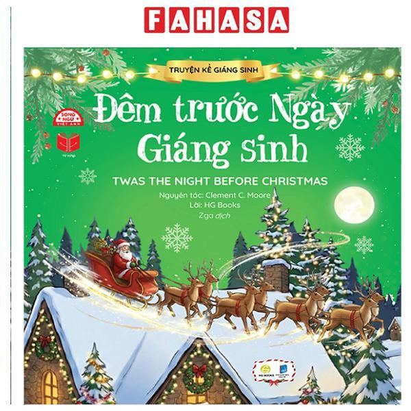 Sách - Truyện Kể Giáng Sinh - Đêm Trước Ngày Giáng Sinh - Twas The Night Before Christmas