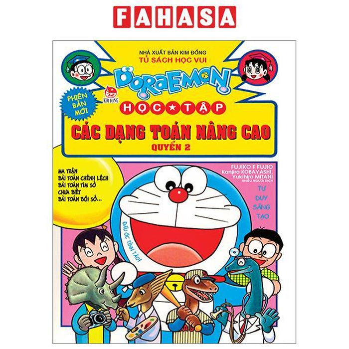 Doraemon Học Tập - Các Dạng Toán Nâng Cao - Quyển 2 (Tái Bản 2024)